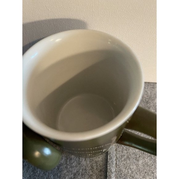 Set of 2 Green MCM Kasuga Coffee Mugs Made in Japan - Picture 6 of 6